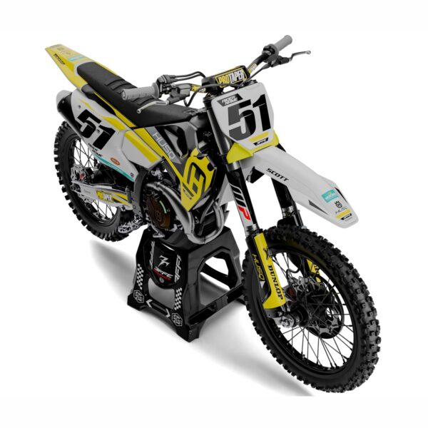 3FGraphics - HUSQVARNA ORIGINAL BLACK - FRONT