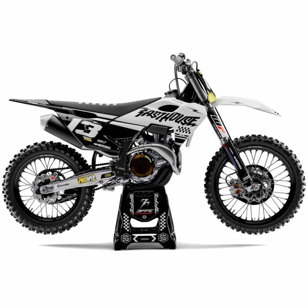 3FGraphics - HUSQVARNA FAST WHITE - LAT