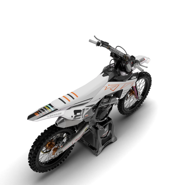 KTM RIGHT WHITE - immagine 3