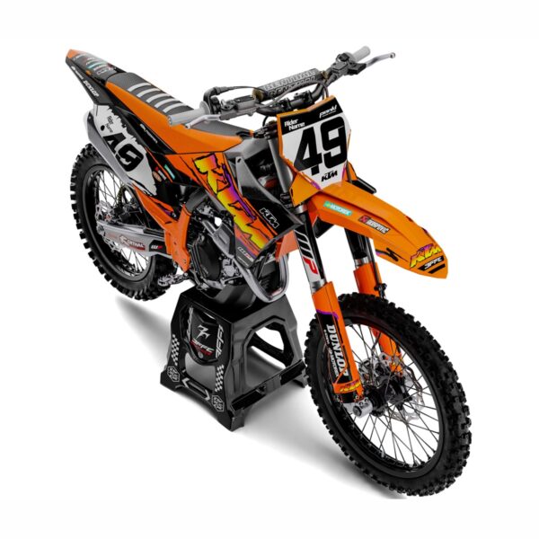 3FGraphics - KTM PRO-LINE ORANGE - FRONT