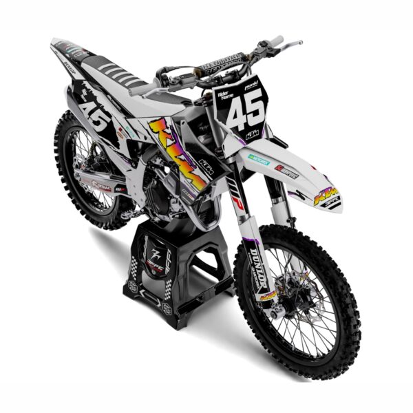 3FGraphics - KTM PRO-LINE WHITE - FRONT