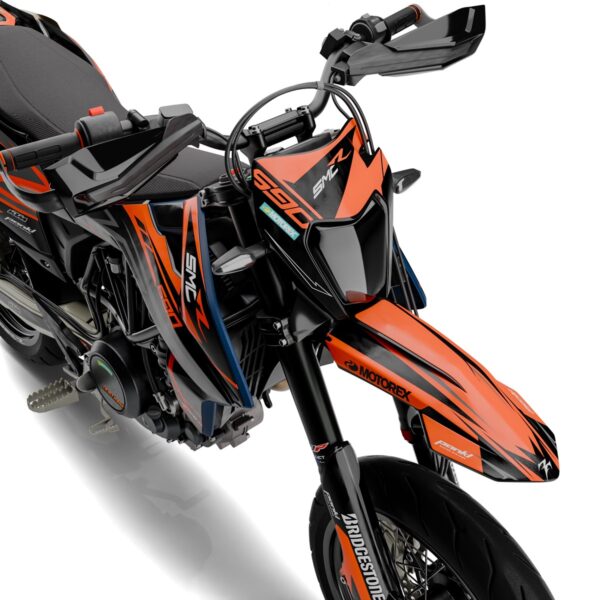 3FGraphics -KTM-690-EXPLICIT-ORANGE-FRONT