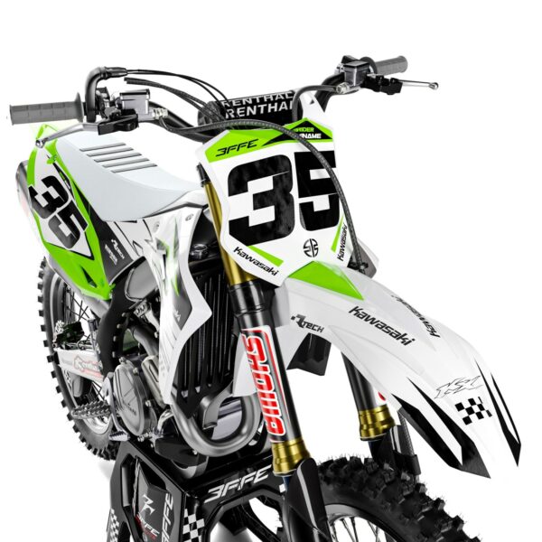 3FGRAPHICS-OFF ROAD-KAWASAKI-IMPULSE-WHITE-FRONT